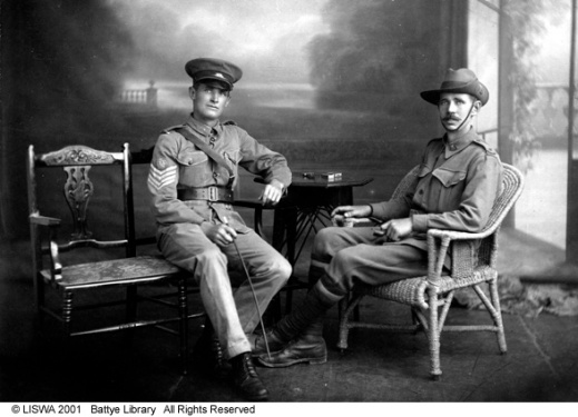 1914 - C. Longmore and his brother H. Longmore, killed in action at Gallipoli.