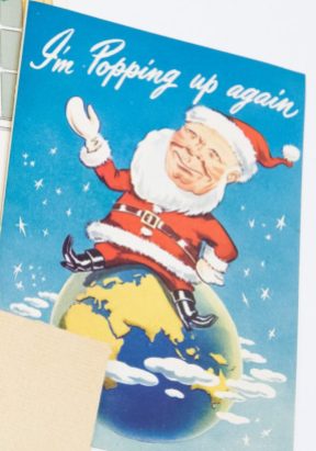 Dix Print Christmas card, ca. 1950s. Dix Print records, ACC 7649A/2
